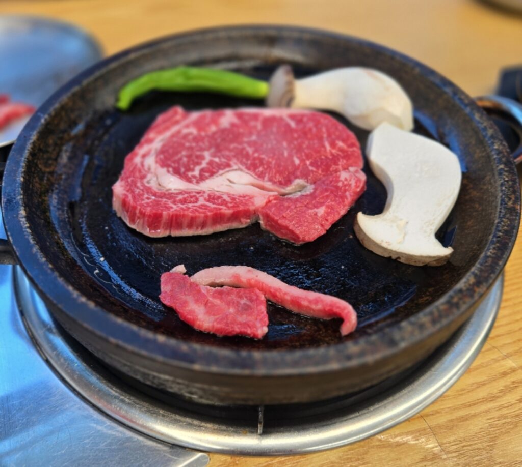 한우 암소 등심 2인분